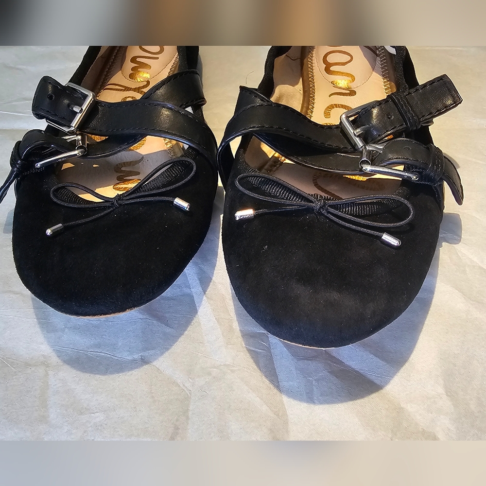Women's Sam Edelman  Fianna Suede Ballet Flats Size 9 - Picture 4 of 10